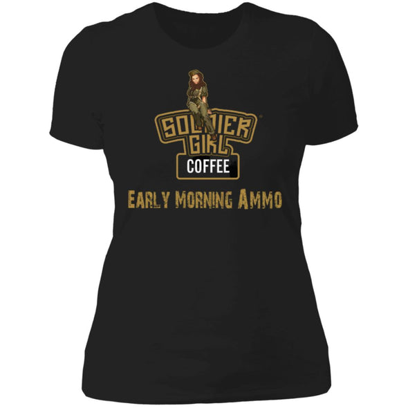 Soldier Girl Coffee Boyfriend Tee (7286286254273)