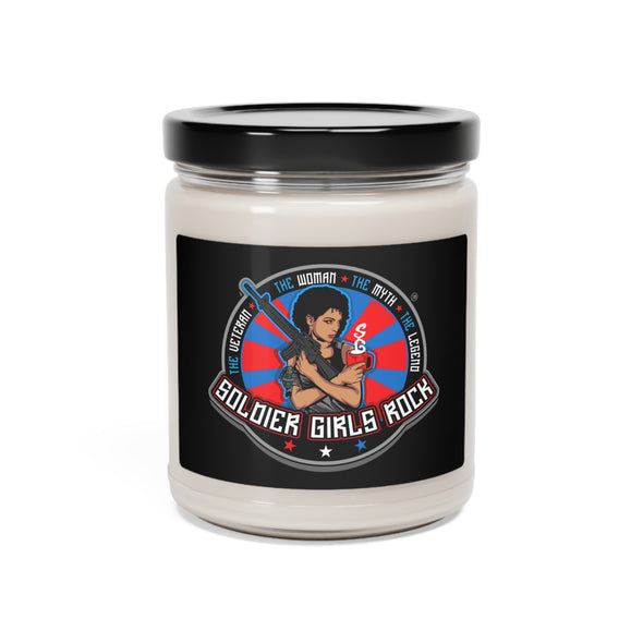 Soldier Girls Rock Scented Soy Candle, 9oz