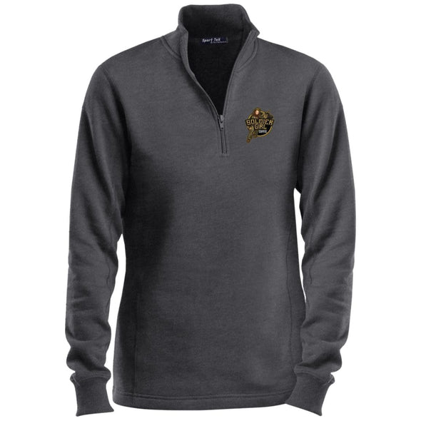 LST253 Ladies 1/4 Zip Sweatshirt