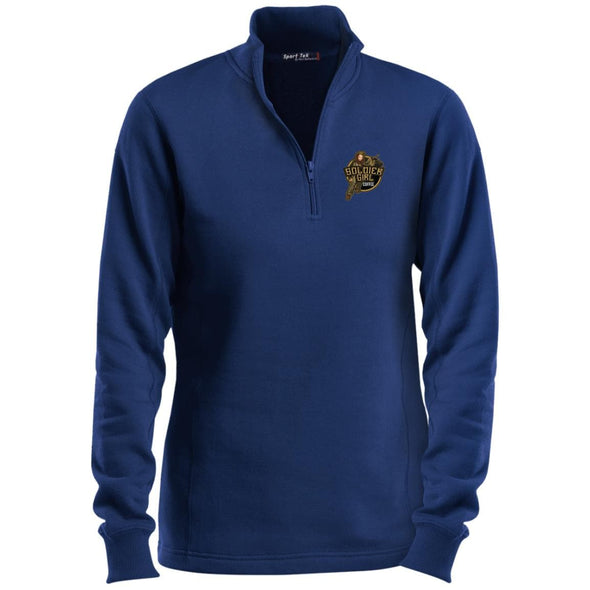 LST253 Ladies 1/4 Zip Sweatshirt