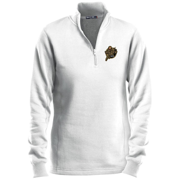 LST253 Ladies 1/4 Zip Sweatshirt