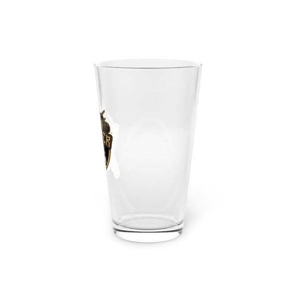 Soldier Girl Coffee Logo Pint Glass, 16oz (7128478154945)