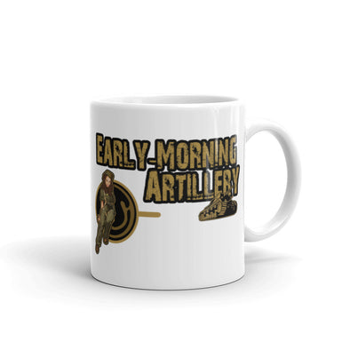 Early Morning Artillery! Soldier Girl Coffee Cup (6559518720193)